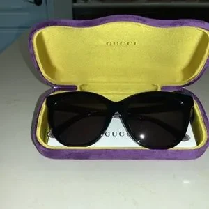 Gucci | Accessories | Gucci Gg08sk 002 Cat Eye Sunglasses  display picture 2